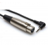 Male XLR to 3.5mm Microphone Cable for Amplifier or Mixer