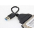 USB 3.0 to 2.5 inch SATA 22 Pin HDD SSD Hard Drive Disk Power Adapter Cable