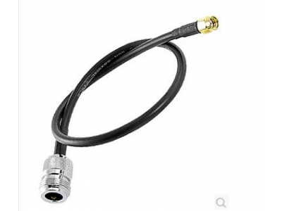 BNC female jack to SMA male plug connector RG174 rf pigtail cable