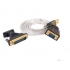 USB 2.0 to DB9/25 pin Serial RS232 Cable DB9/DB25 Adapter