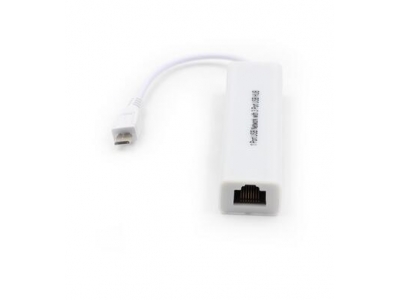 Micro USB To Network LAN Ethernet Adapter With 3 Port USB 2.0 HUB Adapter