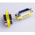 Mini Gender Changer DB15 Male to DB15 Male adapter