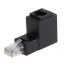 90 Degree Male to Female RJ45 adapter