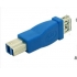 USB 3.0 B Male to Female Adapter