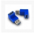 90 Degree Right Angle AM to AF Extension USB 3.0 Adapter