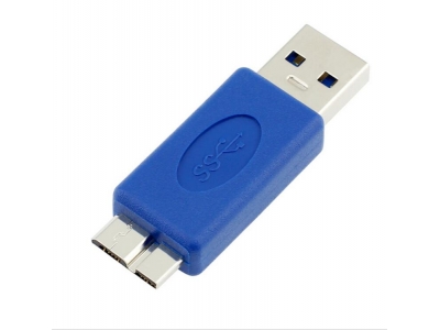 USB 3.0 A Male to Micro USB 3.0 B Male Adapter