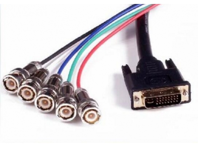 DVI  to 5BNC splitter cable