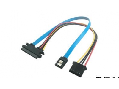 SATA22P To 7Pin +4Pin Power Cable