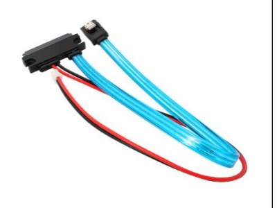 2xSATA 22 pin to 2xSATA 7+15 pin and 4pin power cable