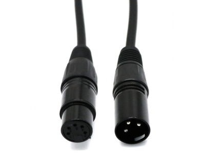 DMX microphone cable 5pin XLR Male to Female Extension for stage light