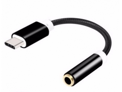 Type C to 3.5mm Headphone Audio Adapter Connector Convertor Cable