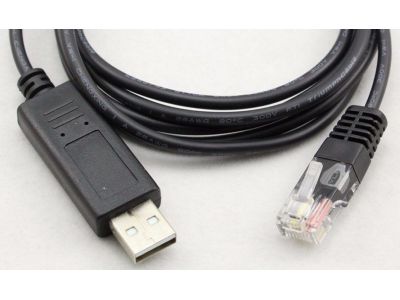 USB to serial RS232 RJ45 console rollover cable for Cisc routers