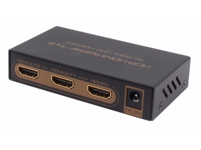 4K x 2K HDMI 2.0 Splitter 1 In 2 Out for Distributor