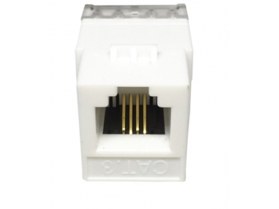 Cat5e Tool-less RJ11 Keystone Jack RJ11 toolless keystone jack 6p4c