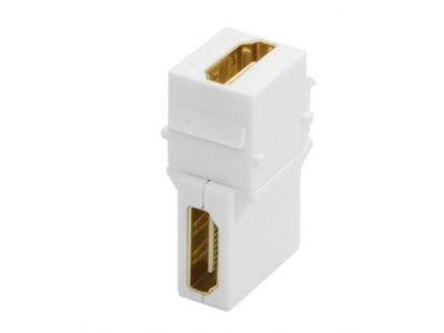 90 Degree Female to Female HDMI Modular Jack