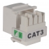 Cat5e Tool-less RJ11 Keystone Jack RJ11 toolless keystone jack 6p4c