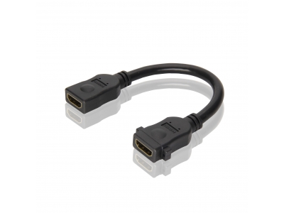 HDMI Keystone cable Female To Female with screw mount Hdmi Keystone Jack coupler