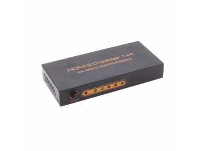 HDR HDMI Splitter 1x4  4K/60Hz UHD HDCP2.2