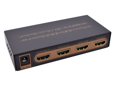 3 Port HDR HDMI Switcher