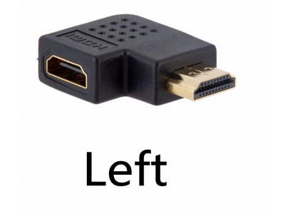 UP 90 degree HDMI Female to Male Angled Adapter