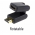 Right 90 degree HDMI Female to Male Angled Adapter