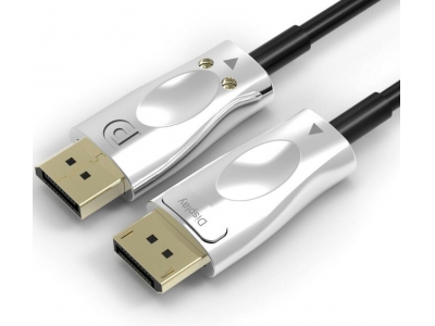 DisplayPort2.0 AOC DP1.4 fiber optic cable 4K/8K/60Hz support DP Active optical cable 1.5M/3M/5M/ 10m/50m/100m