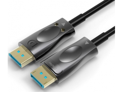 DisplayPort2.0 AOC DP1.4 fiber optic cable 4K/8K/60Hz support DP Active optical cable 1.5M/3M/5M/ 10m/50m/100m