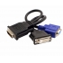 DMS-59 to dual VGA adapter cable video Y splitter cable for Dell OG9438