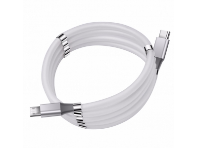 Magnetic USB Cable 5V 2 A Type C Mico USB charger Cable Android USB-C Mobile Phone Charging Data Cable