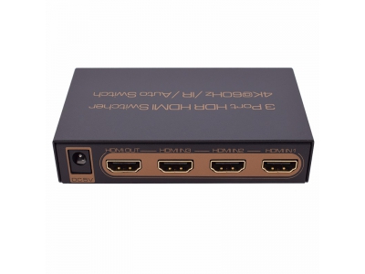 3 Port HDR HDMI Switcher