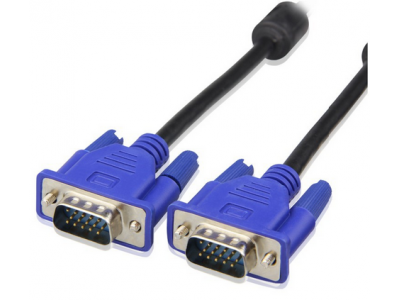 HQ blue male to male VGA Cable