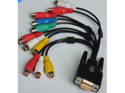 Multi Audio to VGA cable
