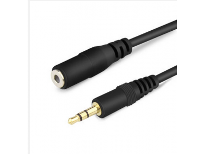 3.5mm stereo headphone extension cable