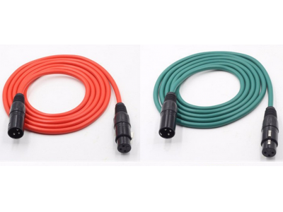 Male to female extension XLR audio cable