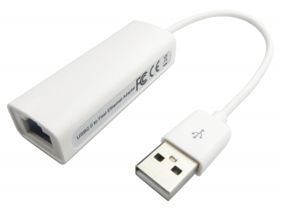 USB 2.0 to RJ45 Broadband Network Adapter Cable
