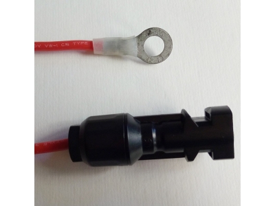 2 pin power connector warterproof