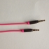 Retractable 3.5 mm Male To Male Coiled Stereo Car Auxiliary Audio Cable