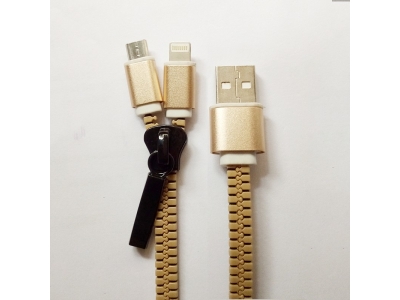 USB2.0 A Male to Micro B 5Pin&iphone charging cable