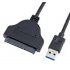 USB 3.0 to 2.5 inch SATA 22 Pin HDD SSD Hard Drive Disk Power Adapter Cable