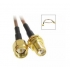 SMA male to female pigtail cable rg174 Rg178 Cable and Rg316 Cable
