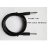 Quarter 6.3mm 1/4 inch male shielded speaker audio cable