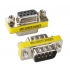 Mini Gender Changer Db9pin Male To Db9 Female Connector