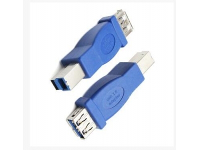 USB 3.0 B Male to Female Adapter