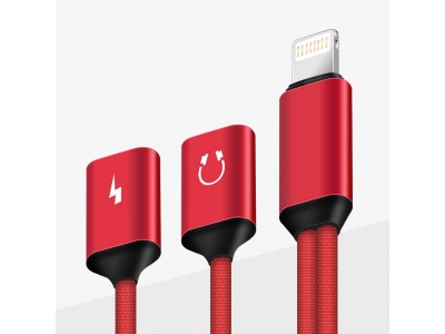 Lightning to 2 USB AF Y cable