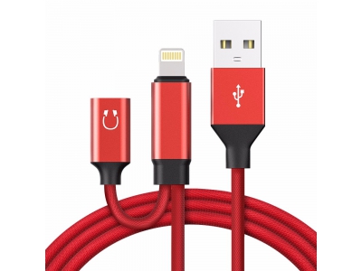 Lightning to 2 USB AF Y cable
