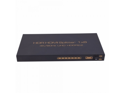 HDR HDMI Splitter 1x8
