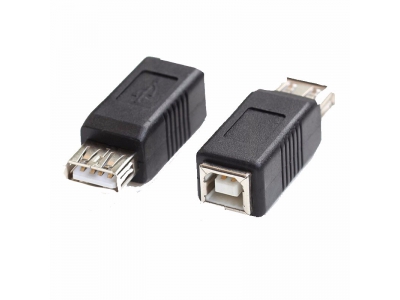USB type A to B Female Adapter USB2.0 A Female to B Female Adapter