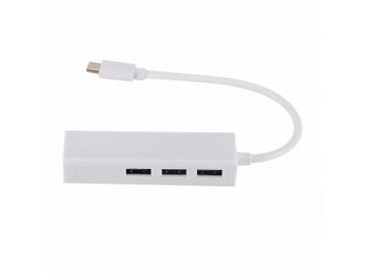 USB 3.1 Type-C to RJ45 100Mbps 3xUSB 2.0 port adapter ethernet adapter hub adapter