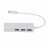 USB 3.1 Type-C to RJ45 100Mbps 3xUSB 2.0 port adapter ethernet adapter hub adapter