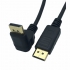 Angle DisplayPort Male to DP Male UP/Down/ Right/ Left angle 90 DP to DP Display Port Male Cable